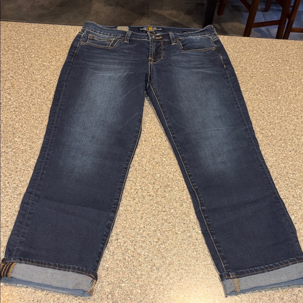 New Lucky Brand sweet crop jeans - Picture 3 of 3